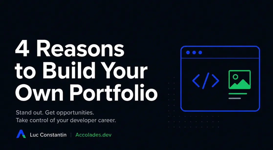 4 Reasons to build your own Portfolio